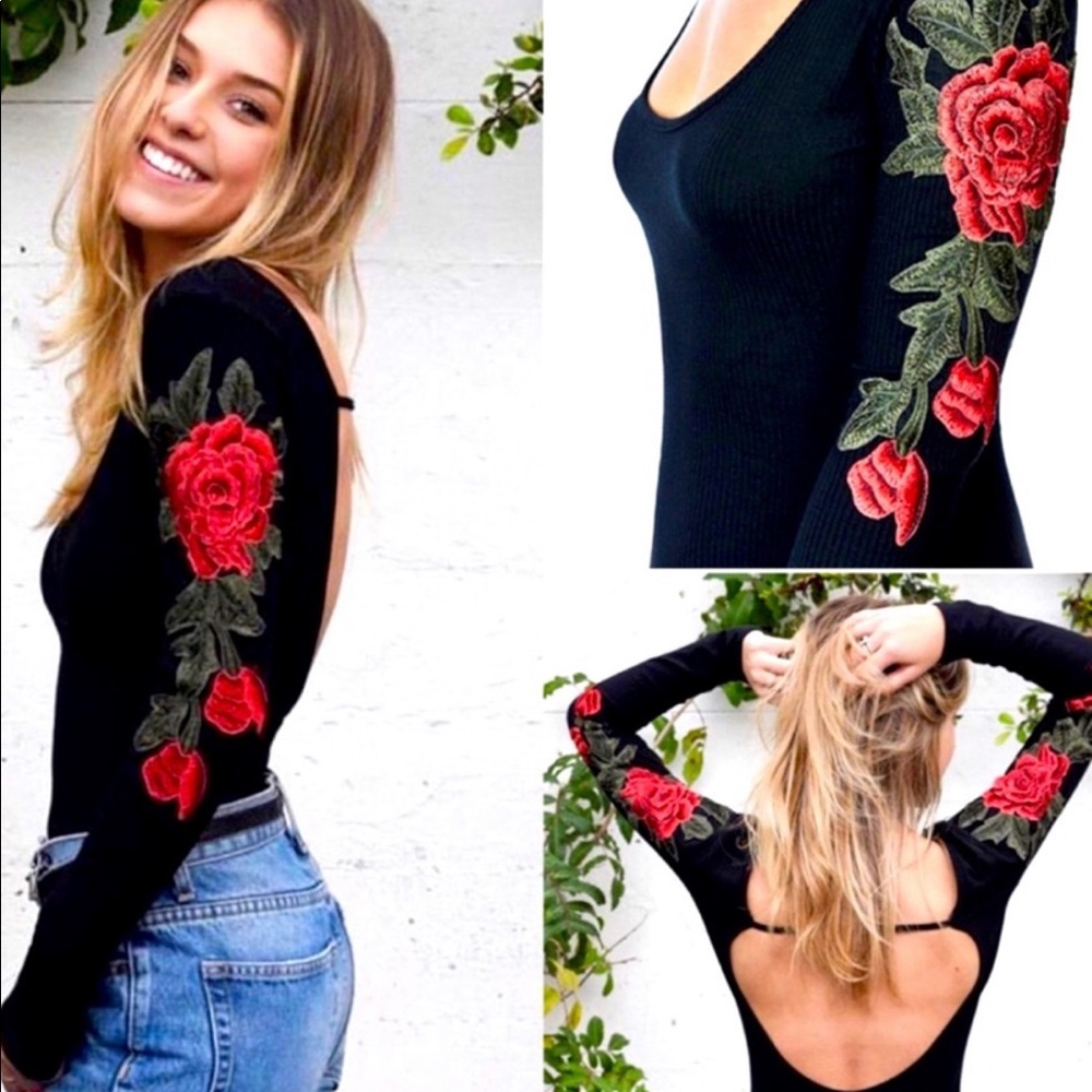 Like New: Stella Luce Rose bodysuit